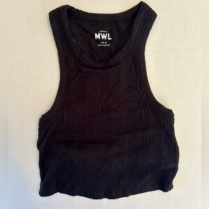 Madewell MWT Razorback Crop Tank